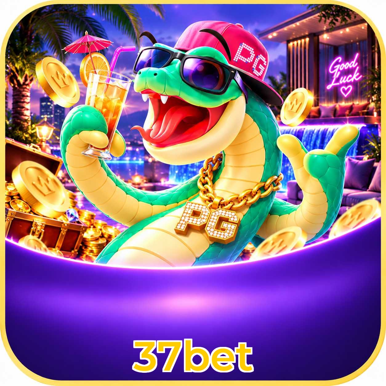 Contedo de jogos no canal Telegram 37bet